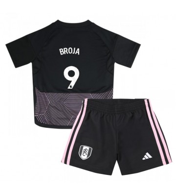 Fulham Armando Broja #9 Tercera Equipación Niños 2023-24 Manga Corta (+ Pantalones cortos)